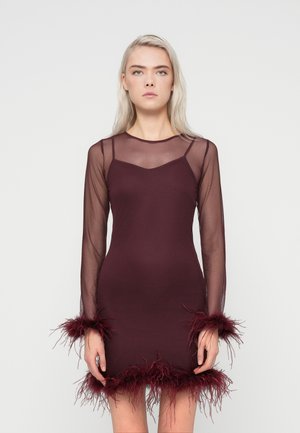 MINI DRESS - Kokteilinė suknelė / vakarėlių suknelė - red