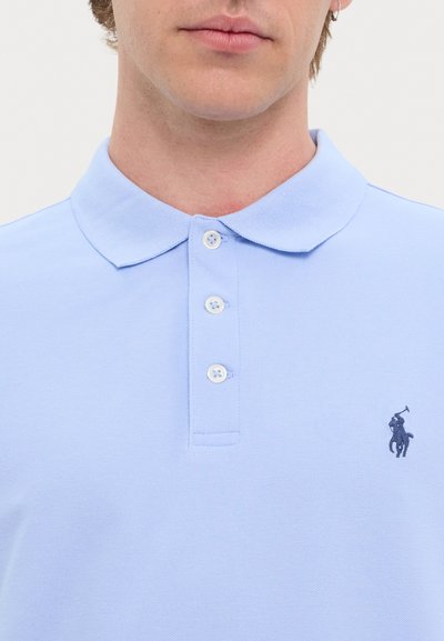 Polo Ralph Lauren CUSTOM SLIM FIT STRETCH MESH POLO SHIRT - Bluză polo - office blue