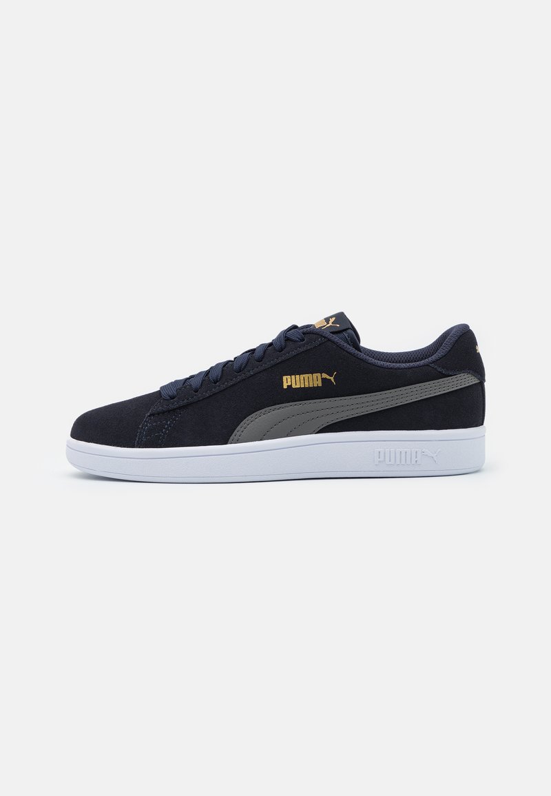 Puma SMASH V2 - Sapatilhas - new navy/castlerock/team gold