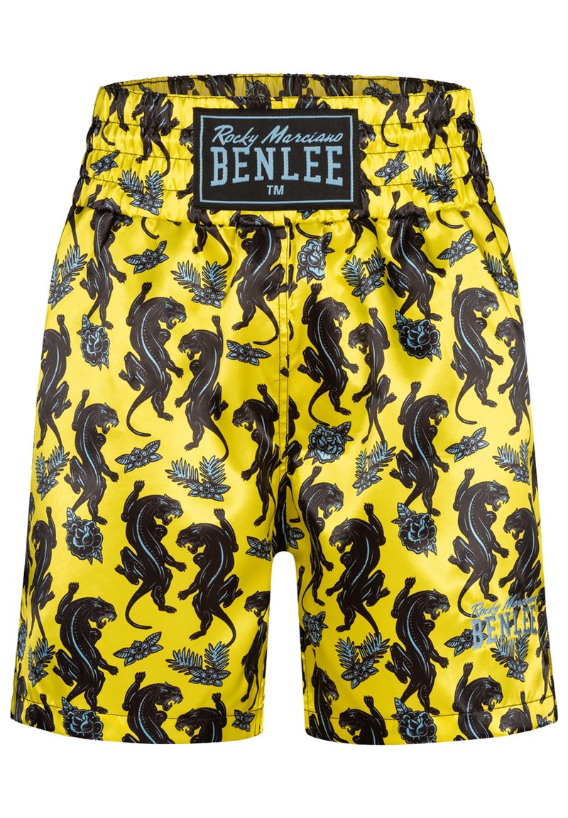 BENLEE PANTHER BOXING Shorts yellow black blue/gelb Zalando.de