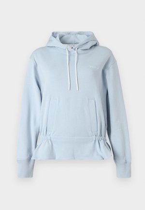Stine Goya TERRY CINCHED WAIST - Φούτερ με κουκούλα - brunnera blue