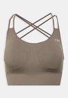 DEFINE SEAMLESS BRA - Sportmelltartó közepesen nehéz sportoláshoz - dark sand