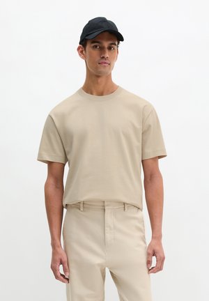 SCHWEREM  - T-shirt basic - light oat