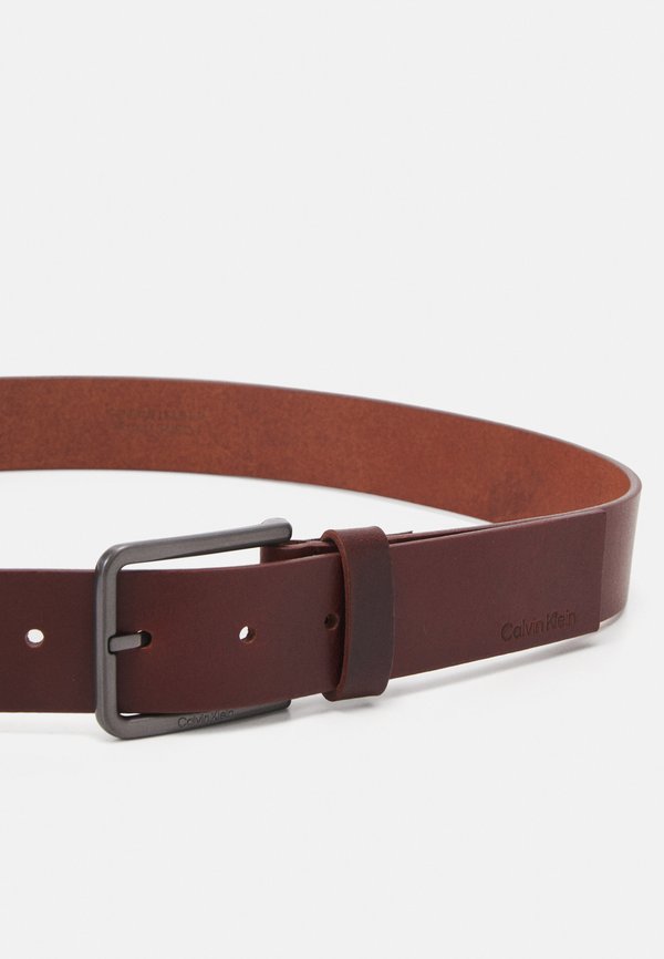 WARMTH OILED GRAIN - Belt - dark tan2