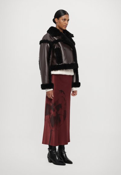 STAND STUDIO KRISTY JACKET - Winter jacket - dark brown/black