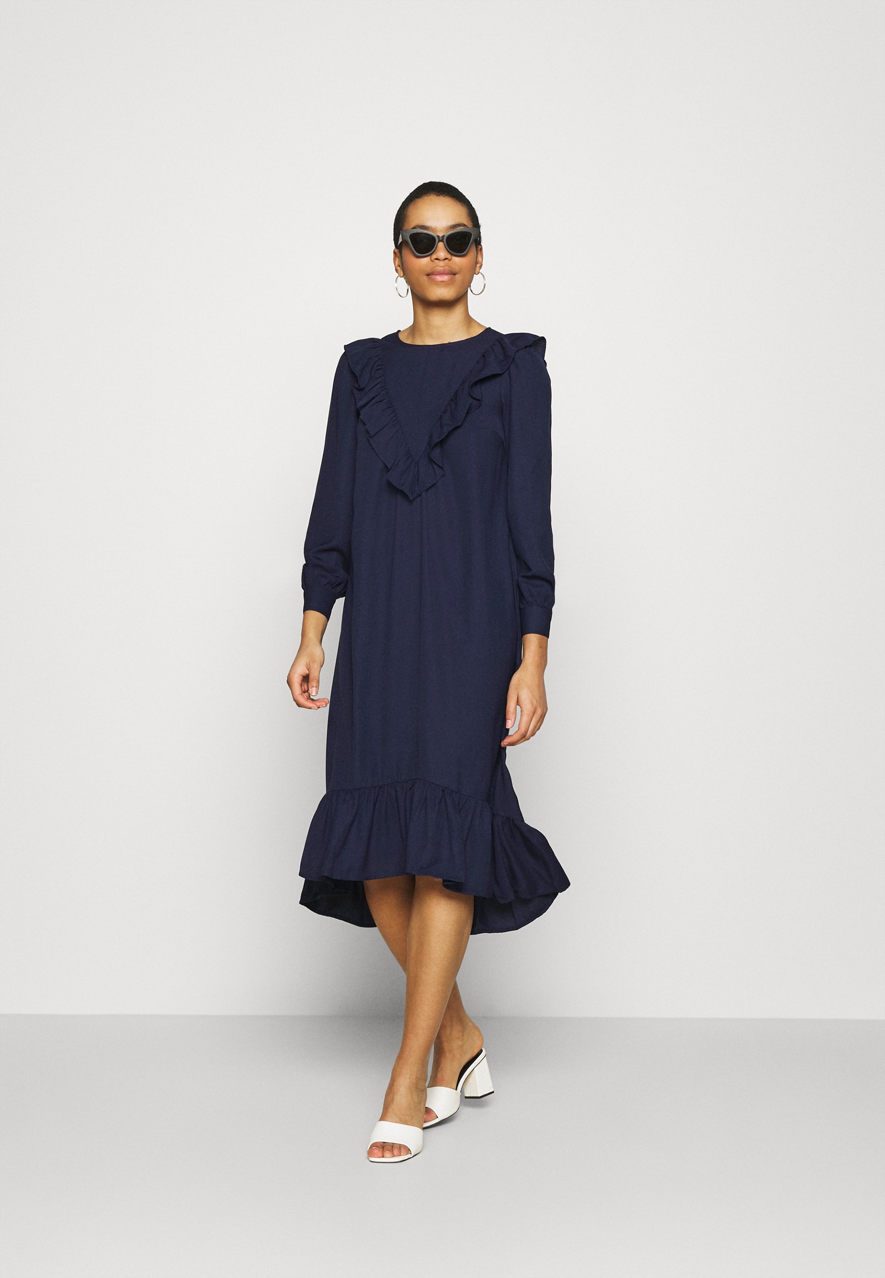 Dorothy Perkins FRILL FRONT SMOCK DRESS 
