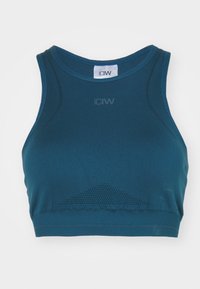 ENDURANCE SEAMLESS BRA - Brassières de sport à maintien léger - teal