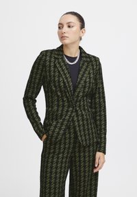 ICHI - IHKATE - Blazer - parrot green houndstooth Thumbnail-Bild 1