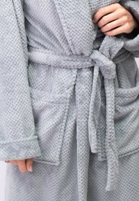 LingaDore Bademantel - hellgrau