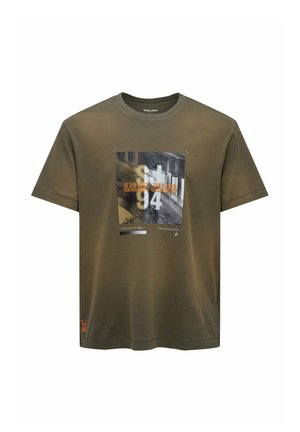 Salsa Jeans, SALSA NILO SCHUTZHÜTTEN REGULAR - Camiseta estampada - grün
