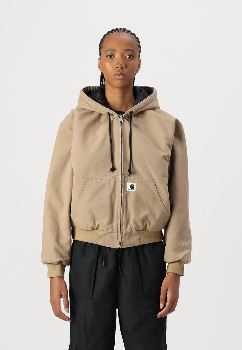Carhartt WIP ACTIVE JACKET - Chaqueta de entretiempo - peanut rinsed