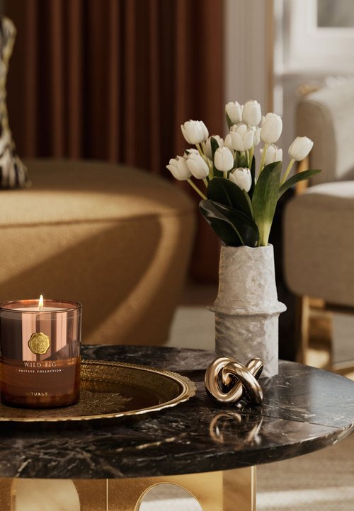 Rituals SCENTED CANDLE - CASHMERE ROSE PRIVATE COLLECTION - FLORAL - Duftkerze