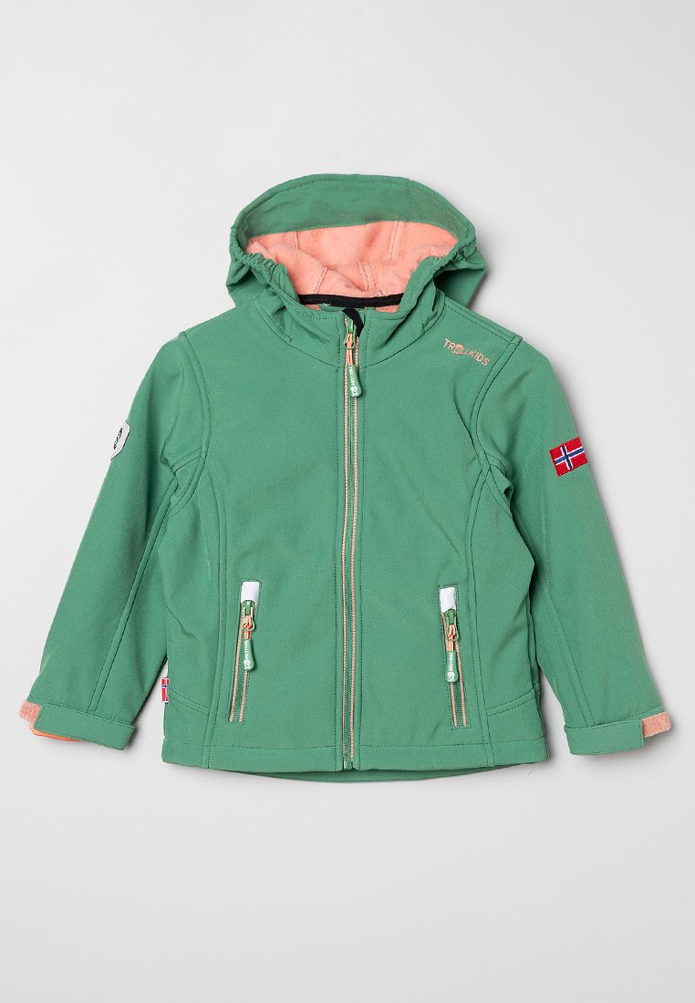 Trollkids Softshelljas groen Trollkids Softshelljas groen
