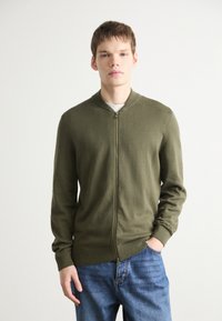HUGO SAN JAQUE - Bomber dzseki - khaki