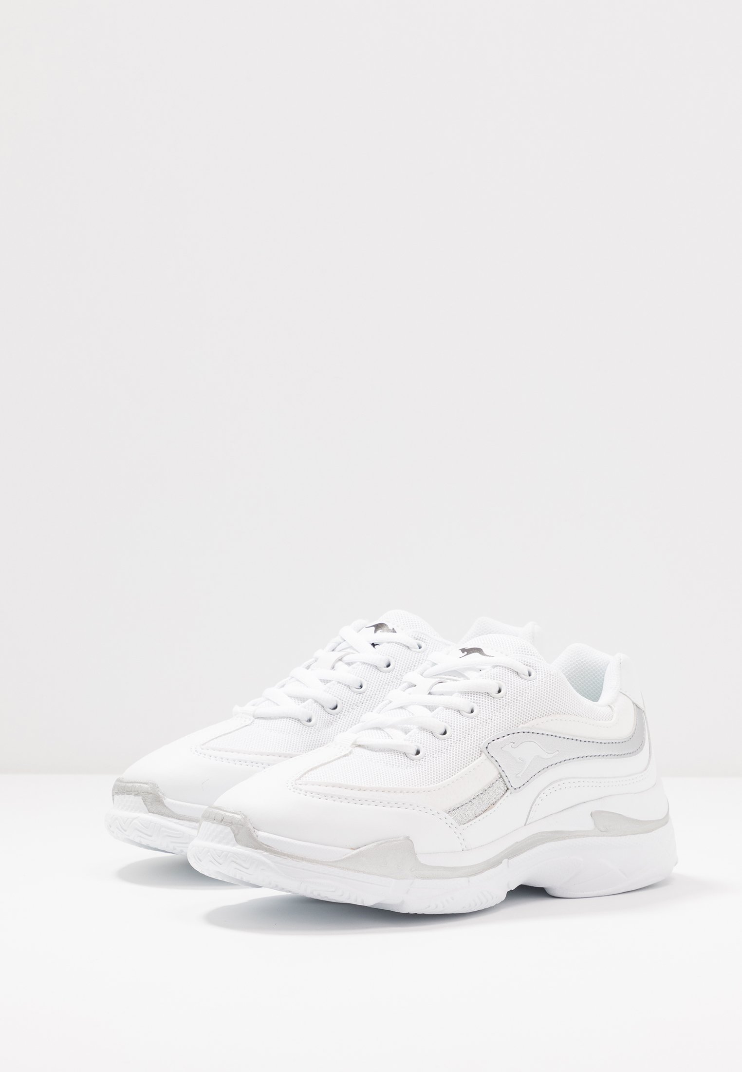 KangaROOS RAVE Joggesko whitesilver Zalando.no KangaROOS RAVE Joggesko whitesilver Zalando.no