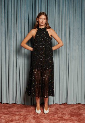 ODYSSEY SPOT MAXI DRESS - Robe longue - black