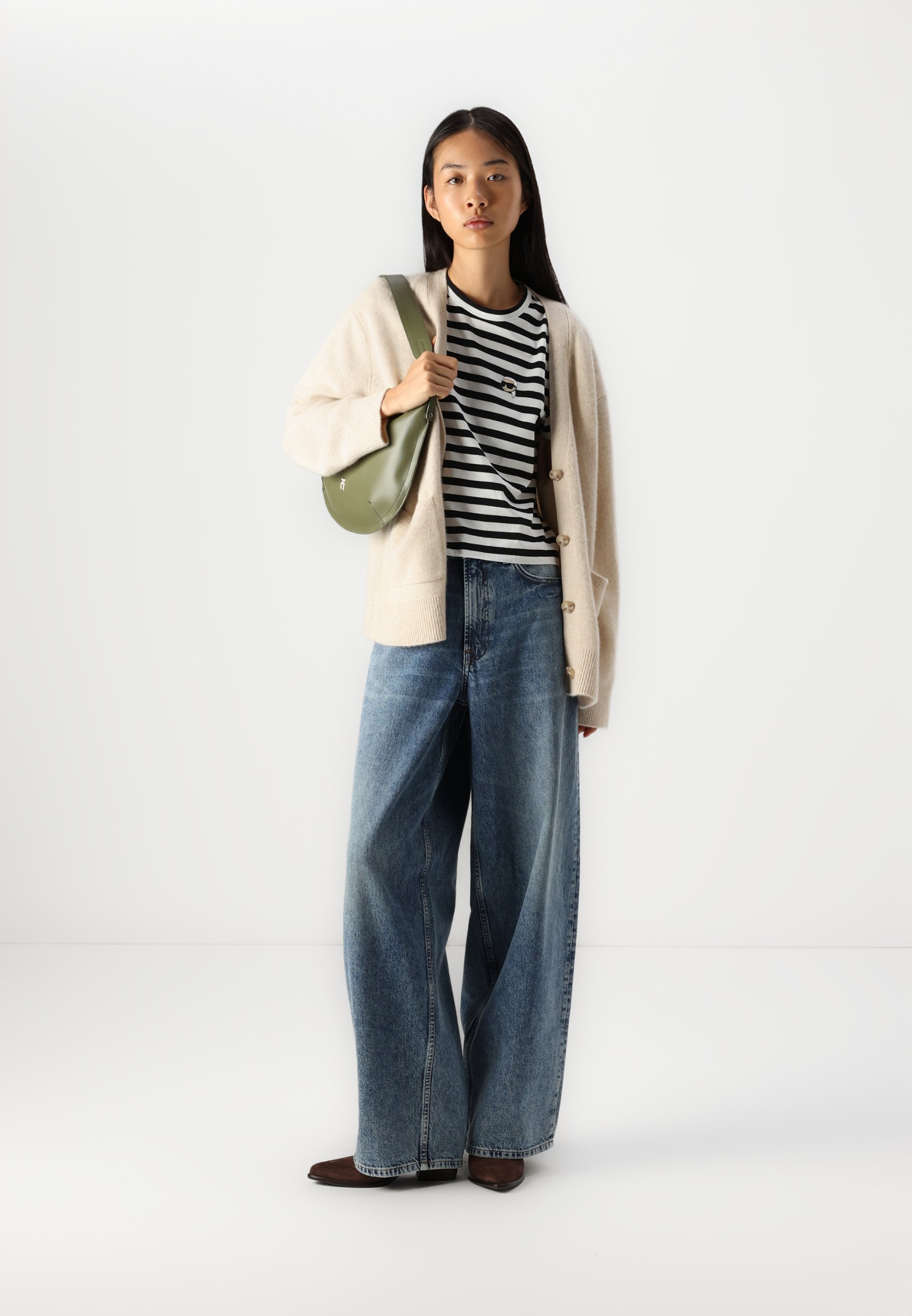 売れ筋商品|||サムス サムス ニット&セーター レディース アウター KEI - Cardigan - oatmeal Samsøe Samsøe KEI - Cardigan - oatmeal/beige - Zalando.it