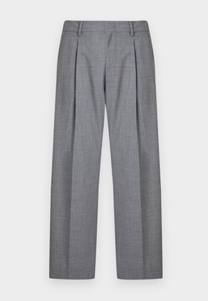 NN.07 KAY - Stoffhose - light grey melange