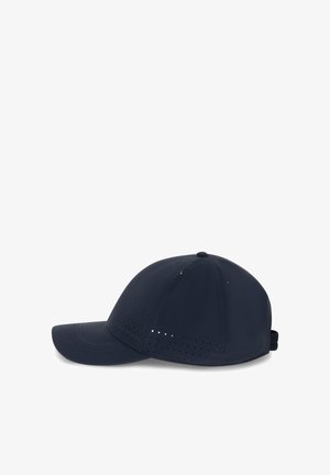 Boggi Milano, BOGGI MILANO B TECH PEAKED CAP IN TECHNICAL FABRIC - Cap - navy blue