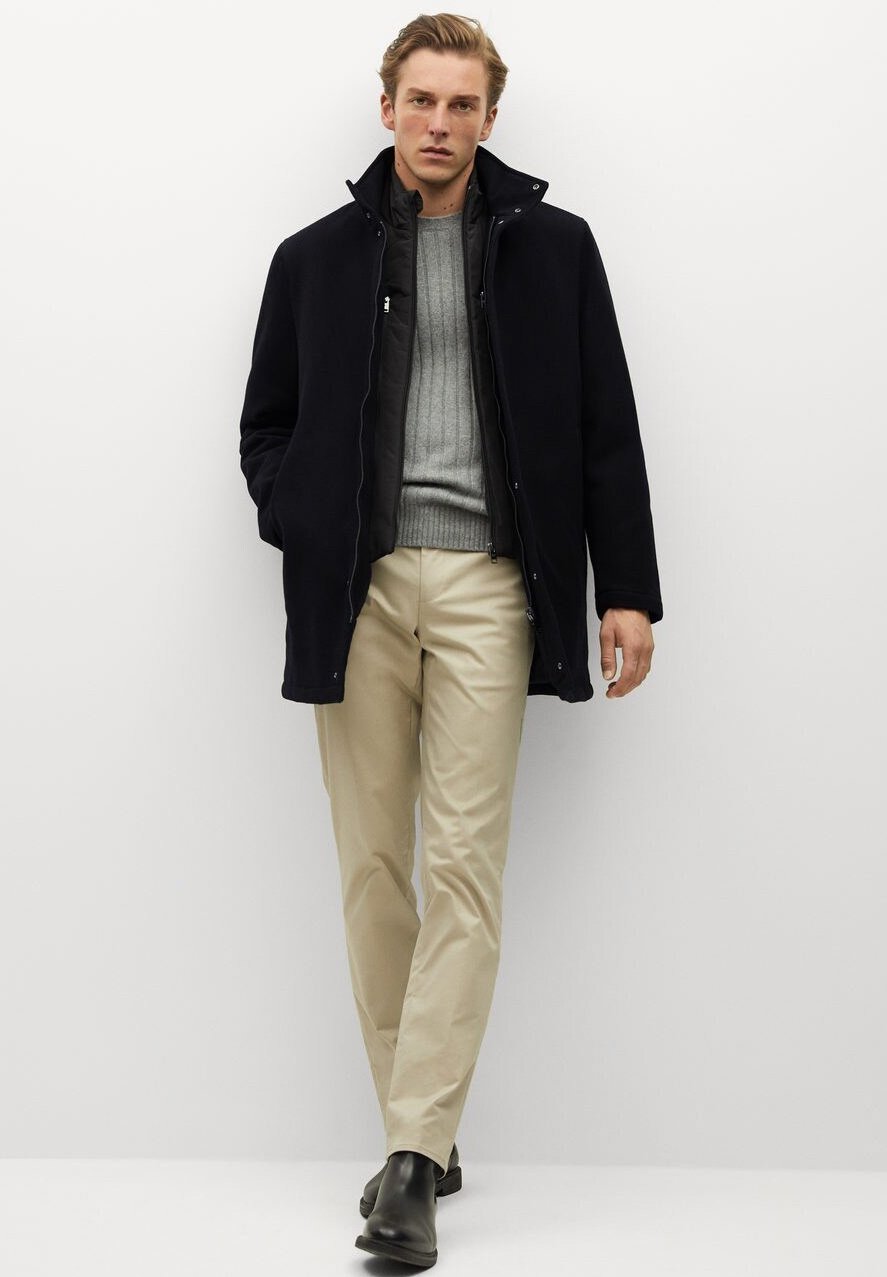 Mango NOBIX I Manteau court blacknoir ZALANDO.FR Manteaux en laine homme | Tous les articles chez Zalando