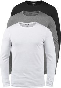 SDBASAL 3 PACK - Tops ar garām piedurknēm - off white