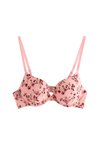 MALVA PRINT - Kaarituelliset rintaliivit - light pink