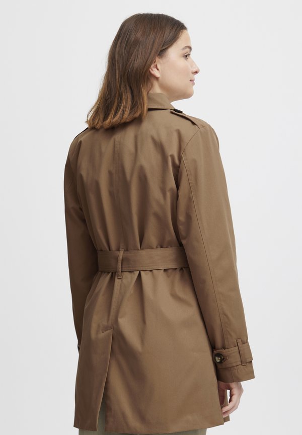 AMONA JAS - Trenchcoat - tiger eye2
