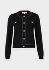 STUD STITCH SNAP CARDI - Ζακέτα - black