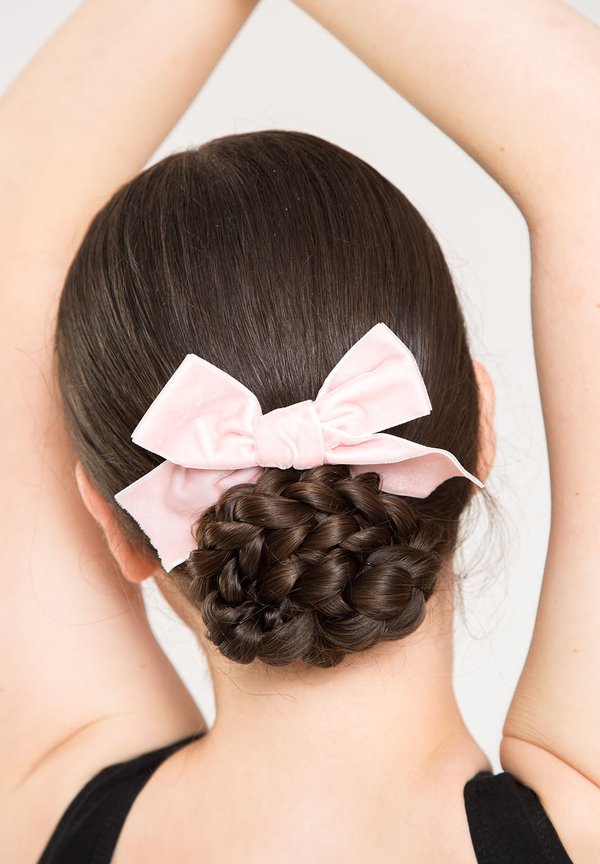 HAARSPANGE SAMT SCHLEIFE - Haar-Styling-Accessoires - rosa