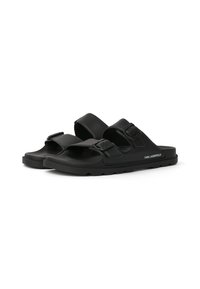 KARL LAGERFELD KONDO TRED - Natikači - black