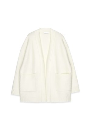 POCKET - Cardigan - white