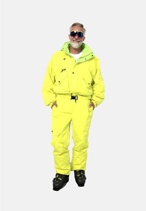 LES GETS 89 - Combinaison de ski - neon yellow