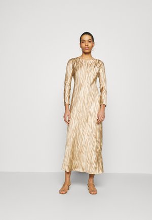 BIAS DRESS - Maxi dress - brown