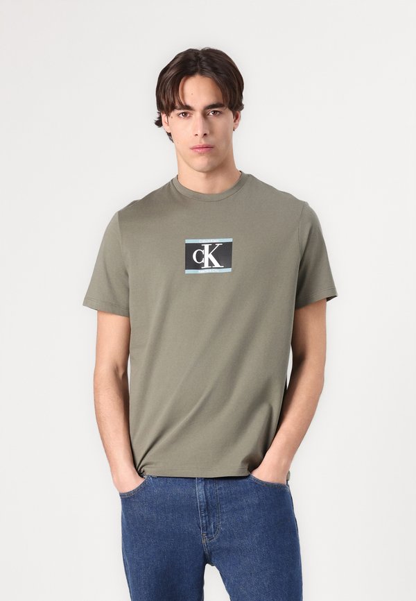 UNISEX - Print T-shirt - dusty olive3