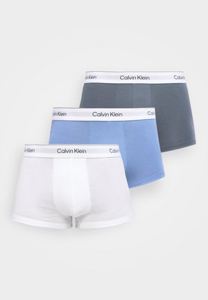TRUNK ICON COTTON STRETCH 3 PACK - Boxers - white/blue tulip/turbulence