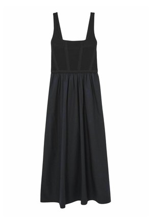 Reiss REGULAR FIT - KORI PERFORATED MIDI - Freizeitkleid - navy