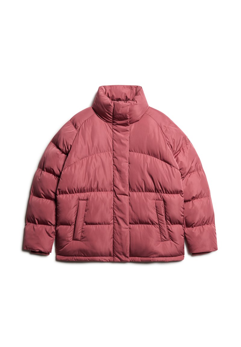 Superdry & Co Winterjas donkerroze Superdry & Co Winterjas donkerroze