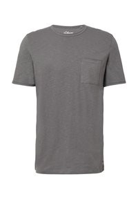 FLAMM UND OFFENEN KANTEN - T-Shirt basic - grau meliert