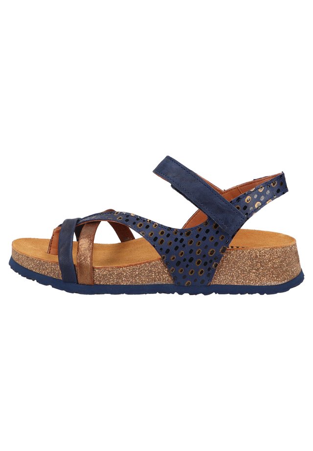 Teensandalen - indigo kombi