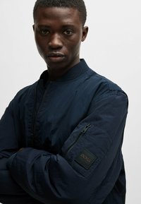 BOSS OLMEC - Bomber Jacket - dark blue four