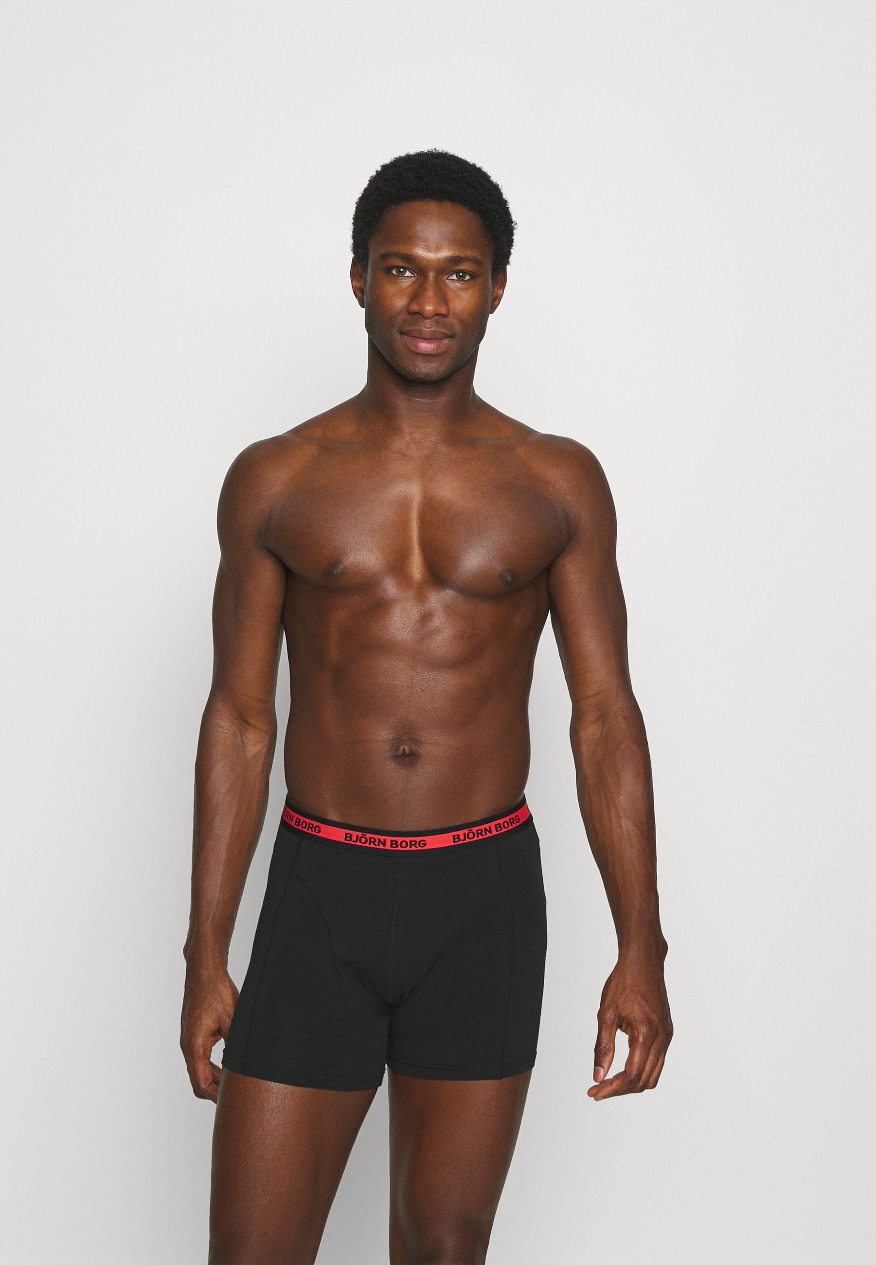 Björn Borg NEON SOLID SAMMY 7 PACK - Alushousut - black beauty/musta -  Zalando.fi