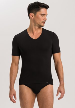 Hanro, NATURAL FUNCTION - Maglietta intima - deep black