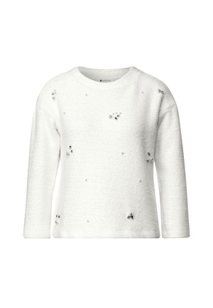 Street One, 3/4-SLEEVE SHIRT WITH DECORATIVE DETAILS - Pullover - off white