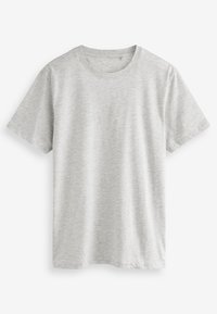 Next 6 PACK REGULAR - T-shirts basic - brown rust black ecru marl slate silver