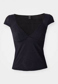JETAIME CAP SLEEVE - Basic póló - black