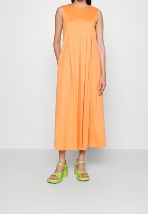 Robe en jersey - orange