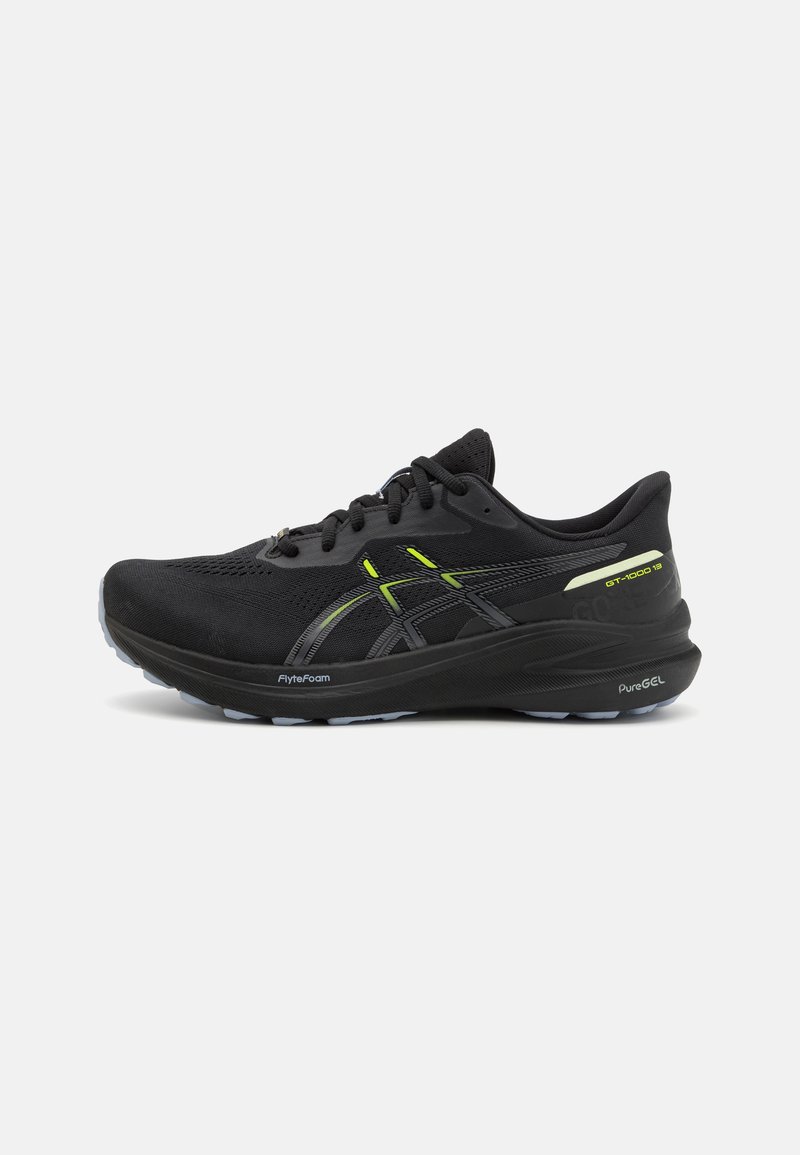 ASICS - GT-1000 13 GTX - Road running shoes - black/safety yellow, Enlarge