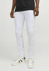 Jack & Jones - Jeans slim fit - white Miniatyrbild 1