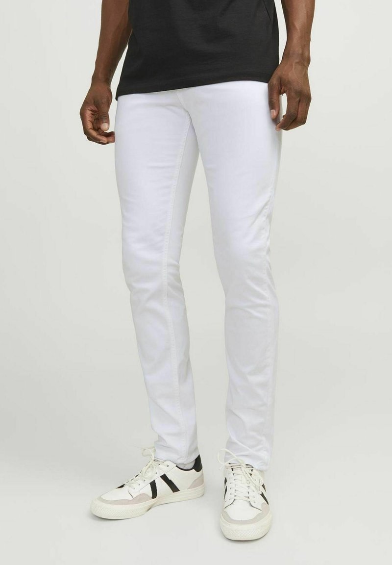 Jack & Jones Slimfit džínsy - white