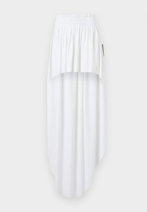 HI LOW PEASANT SKIRT - Jupe longue - snow white